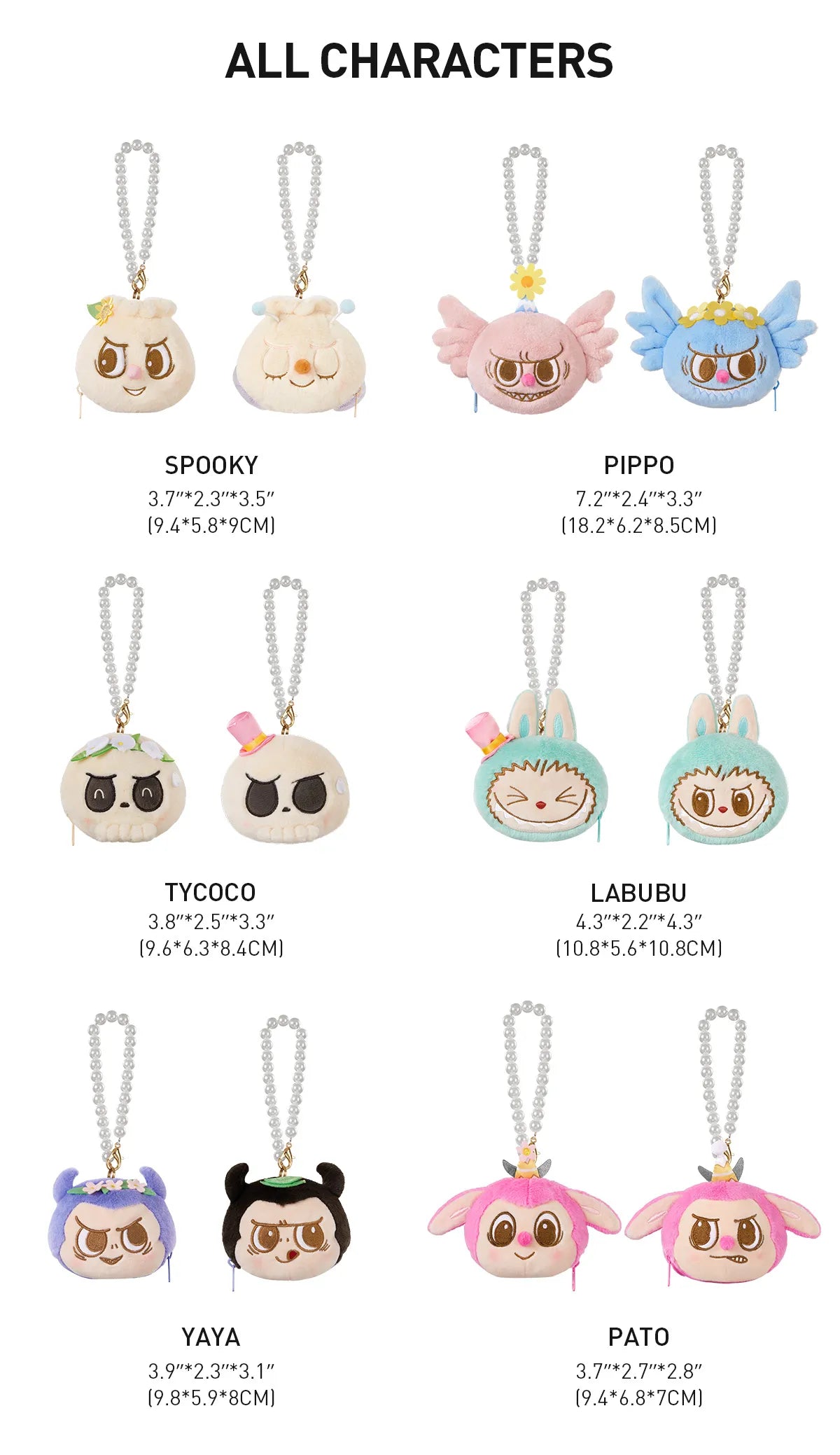 THE MONSTERS Party Series - Reversible Plush Blind Box - Blind Box Mall