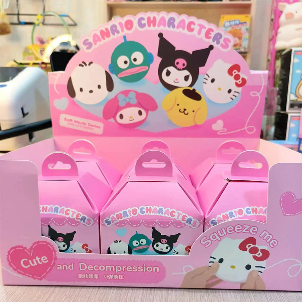 Sanrio "Squeeze me" Plush Charm Blind Box - Blind Box Mall