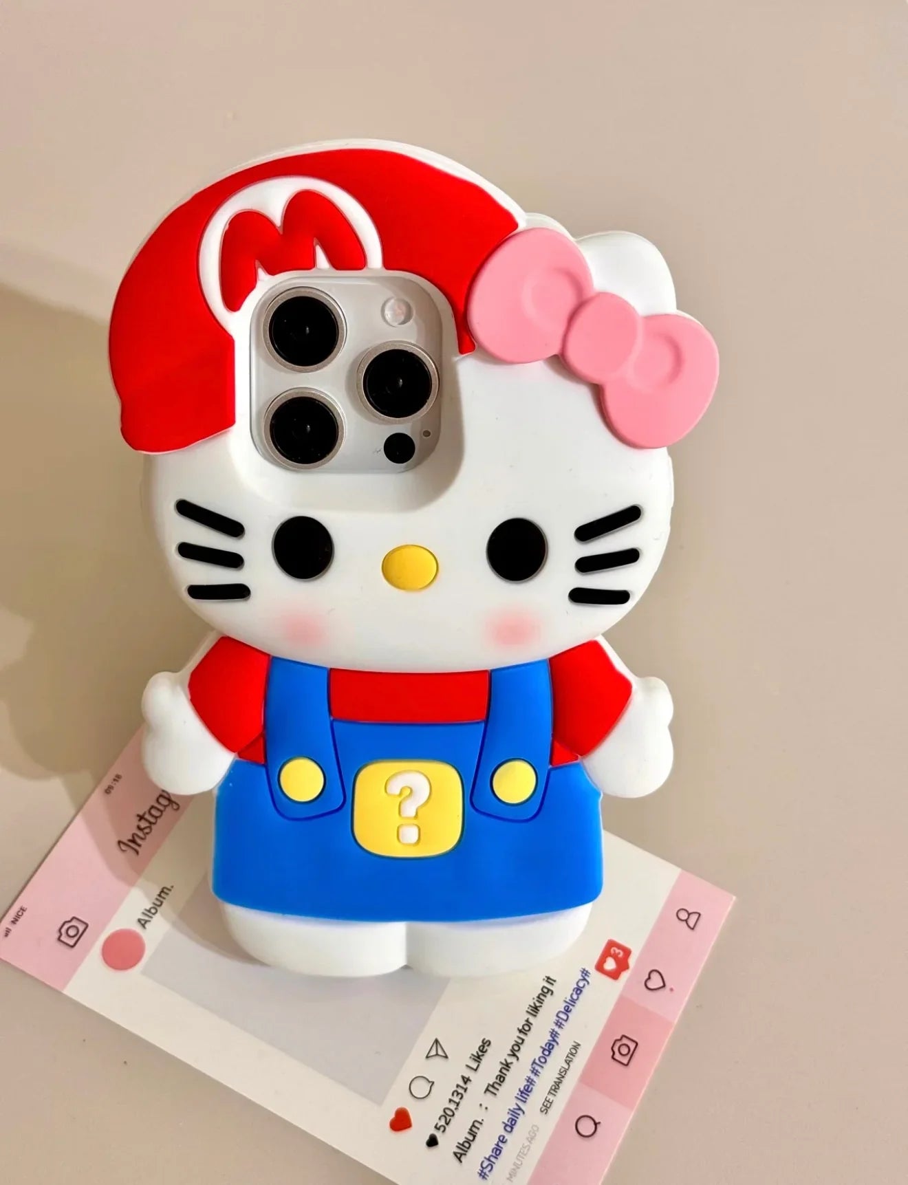 Hello Kitty x Super Mario Phone Case - Blind Box Mall