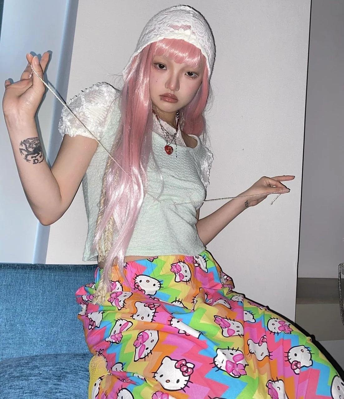 Hello Kitty ZigZag Rainbow Dress - Blind Box Mall