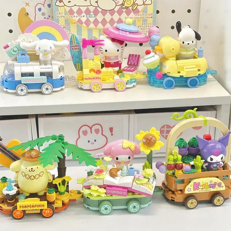 Sanrio Street Vendor Building Blocks - Blind Box Mall
