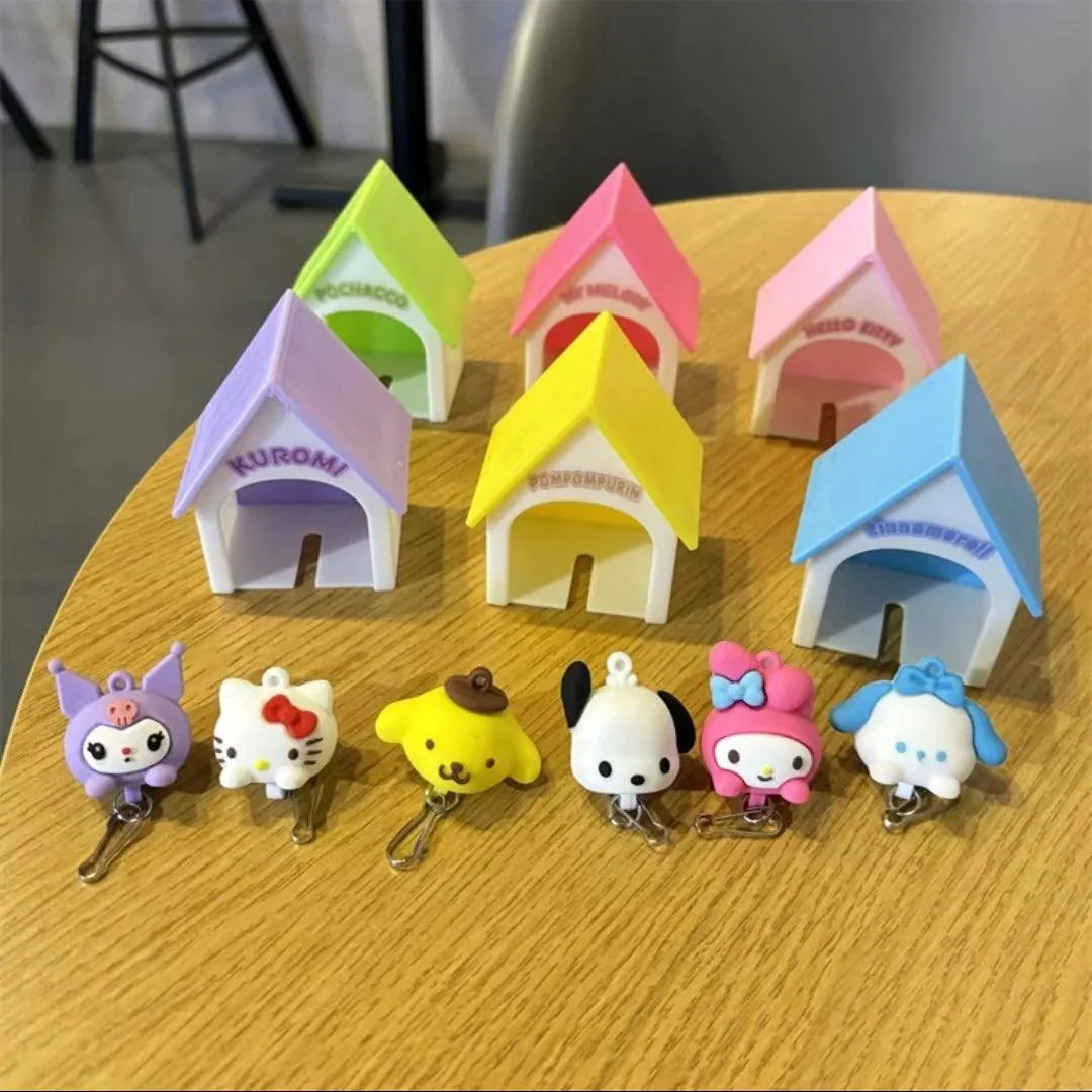 Sanrio Tiny House Keychain Foyer - Blind Box Mall