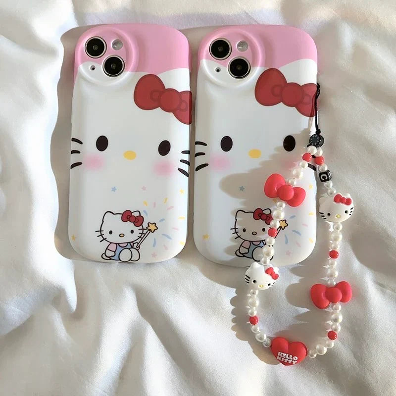 Hello Kitty Magic Wand Phone Case with Charm - Blind Box Mall