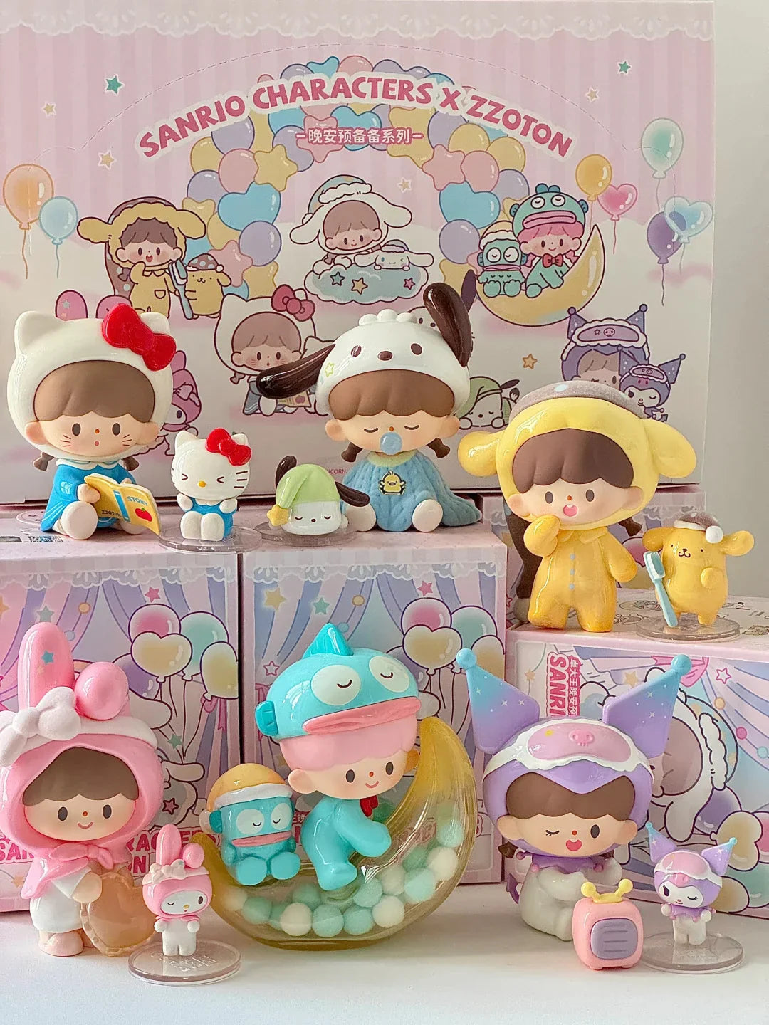 Zzoton X Sanrio Before Bedtime Series Blind Box - Blind Box Mall