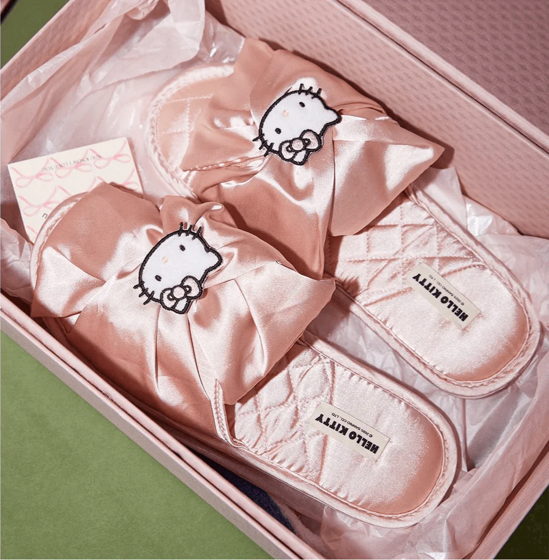 Hello Kitty Satin Slippers of Grace - Blind Box Mall