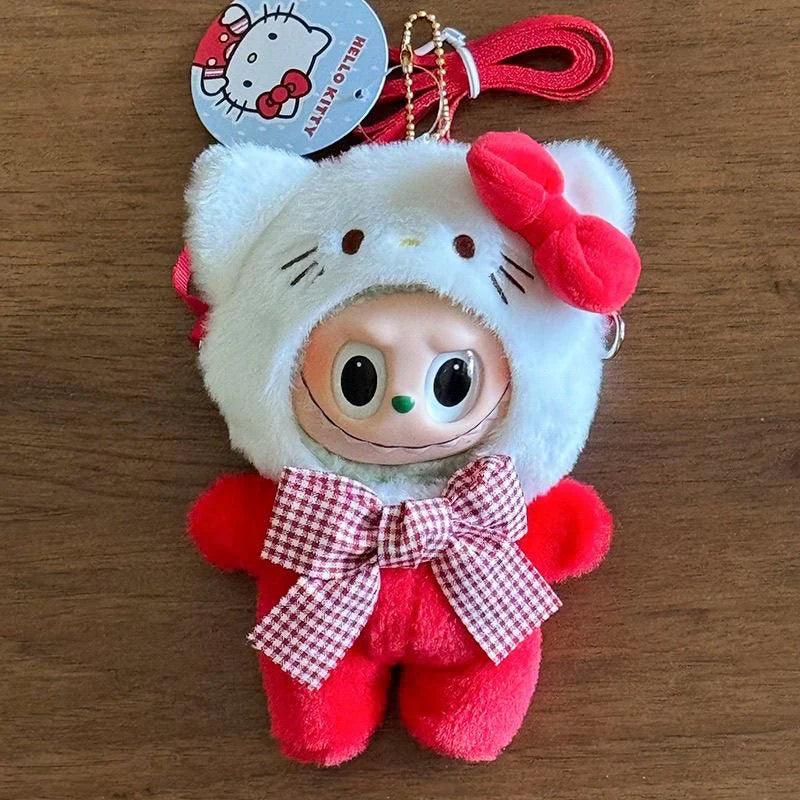 Sanrio Custom Cloth Crossbody Bag (for 17cm Labubu Plushies) - Blind Box Mall