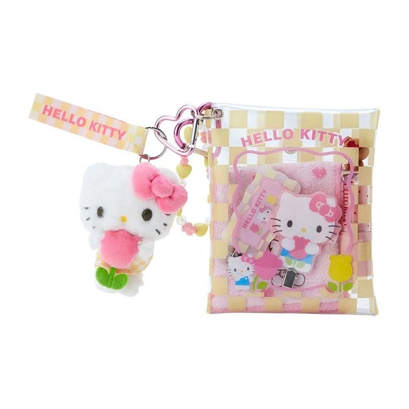 Sanrio Clear Snap Mini Pouch (Pastel Check Series) - Blind Box Mall