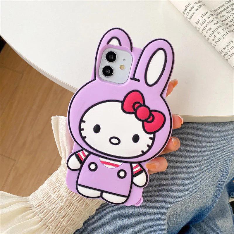 Hello Kitty Bunny Phone Case - Blind Box Mall