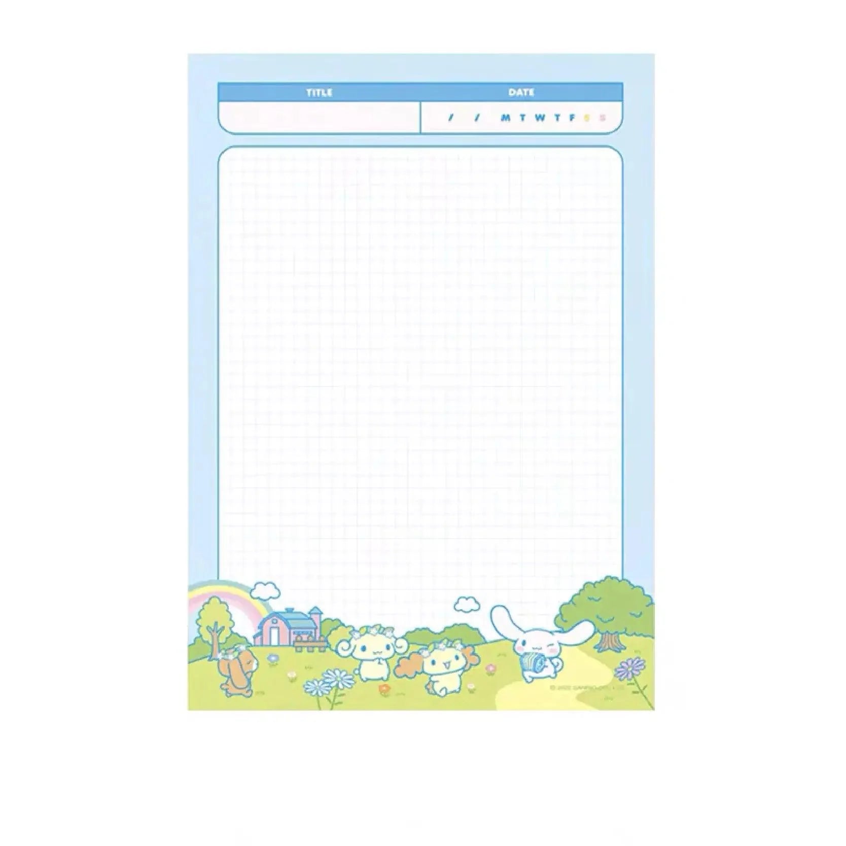 Sanrio Memo Pad Notebook - Blind Box Mall