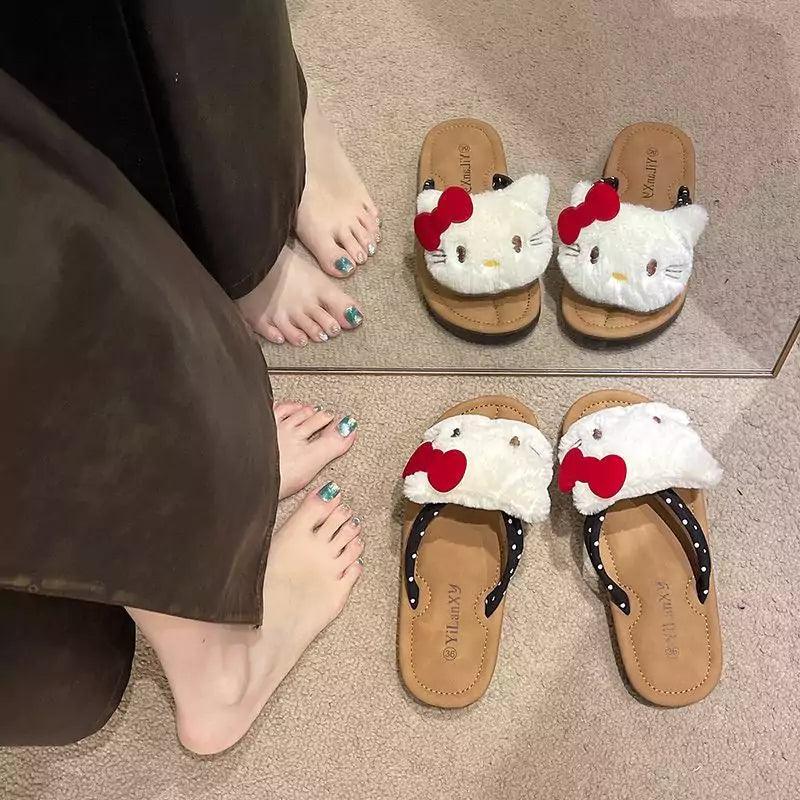 HelloKitty Plushie Flip Flops - Blind Box Mall