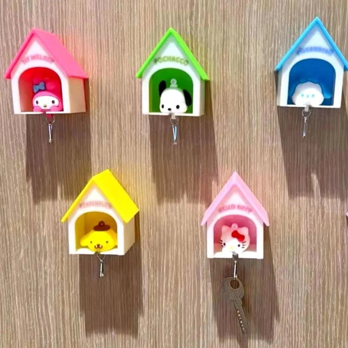 Sanrio Tiny House Keychain Foyer - Blind Box Mall