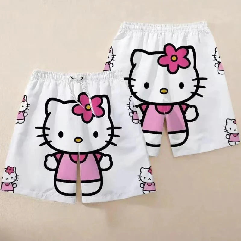 Hello Kitty Shirt+Shorts Set - Blind Box Mall