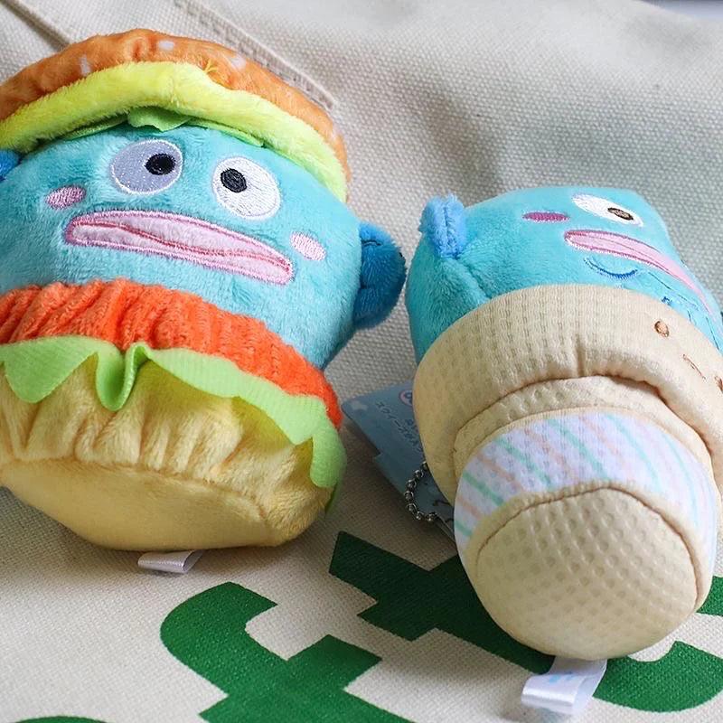 Hangyodon Burger & Ice Cream Plush Charm - Blind Box Mall