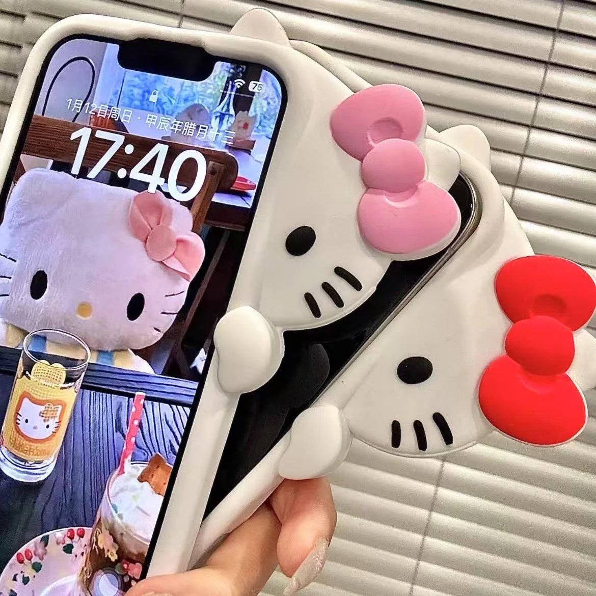 Hello Kitty Hide-and-Seek Paradise Silicone Phone Case - Blind Box Mall