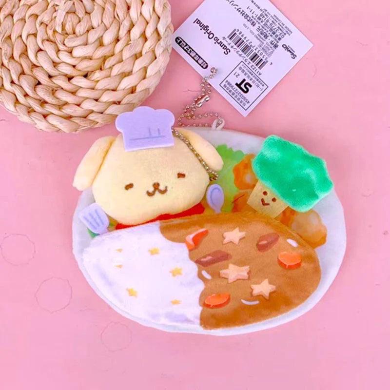 Sanrio Omelette Plushie Keychain - Blind Box Mall