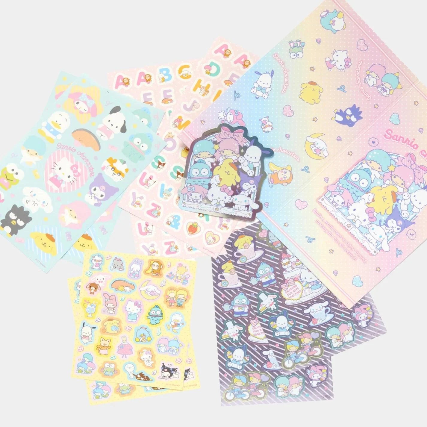 Sanrio Variety Sticker Sheet Set - Blind Box Mall