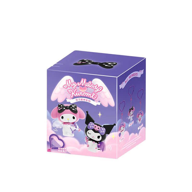 Kuromi & My Melody Cupid Trainee Movable Wind-Up Blind Box - Blind Box Mall