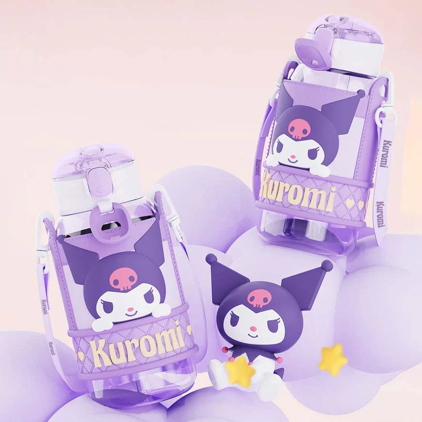 Sanrio Character Tritan Water Bottle with Leak-Proof Lid - Blind Box Mall
