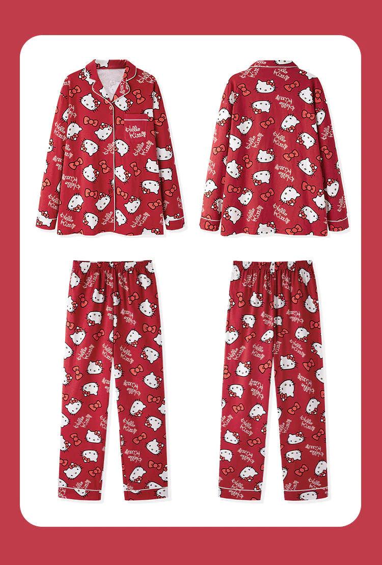Hello Kitty Pajamas 100% Cotton - Blind Box Mall