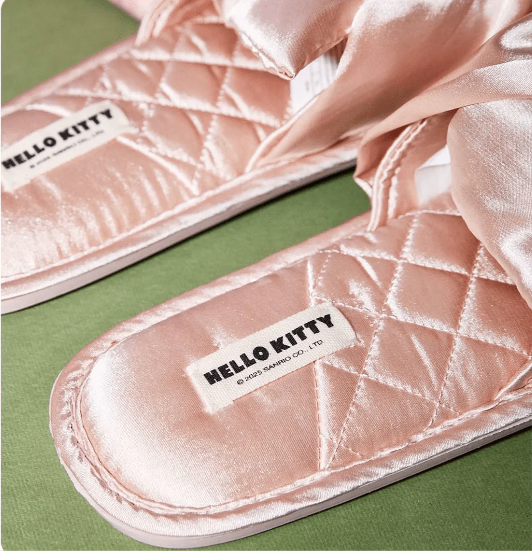 Hello Kitty Satin Slippers of Grace - Blind Box Mall