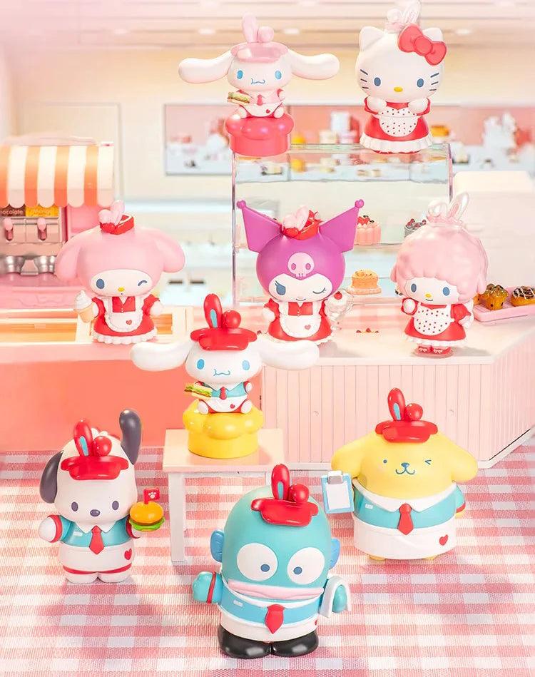 Sanrio Café Series with Scene Frame and Soft Light Blind Box - Blind Box Mall