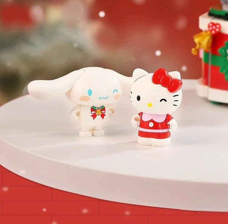 Sanrio Christmas Music Box Building Blocks - Blind Box Mall