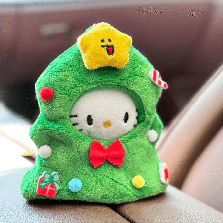 HelloKitty Christmas Plushie Keychain - Blind Box Mall