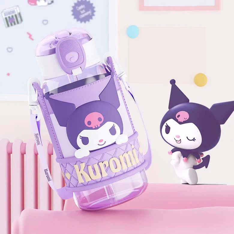 Sanrio Character Tritan Water Bottle with Leak-Proof Lid - Blind Box Mall