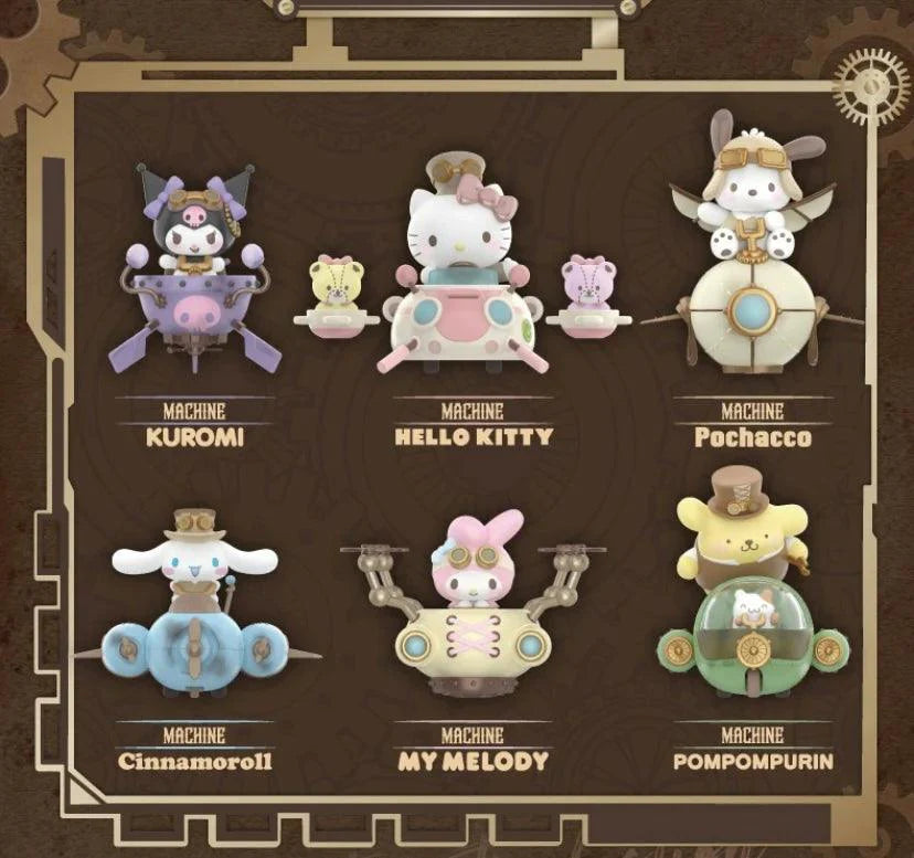 Sanrio Toptoy Steampunk Blind Box Figurines - Blind Box Mall