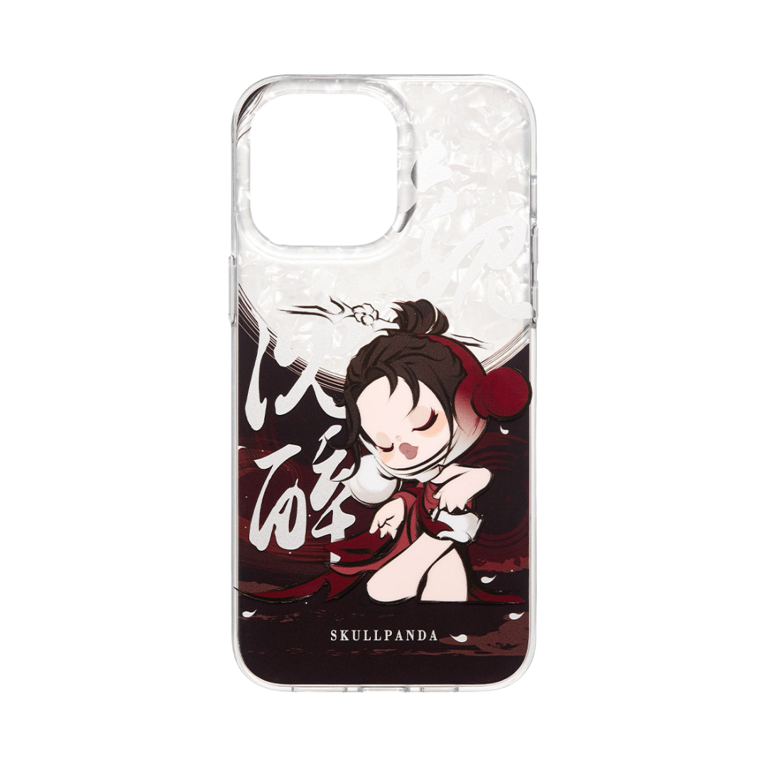 Pop Mart SKULLPANDA The Ink Plum Blossom Series-Phone Case (IPhone 15 Pro) - Blind Box Mall