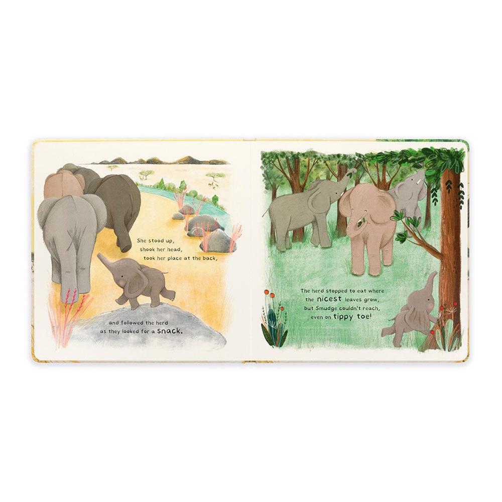 Jellycat Smudge the Littlest Elephant Book - Blind Box Mall