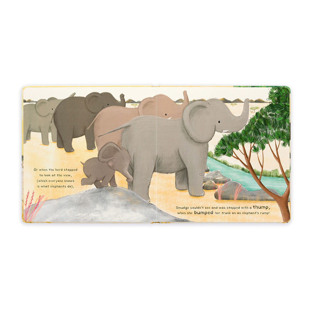 Jellycat Smudge the Littlest Elephant Book - Blind Box Mall
