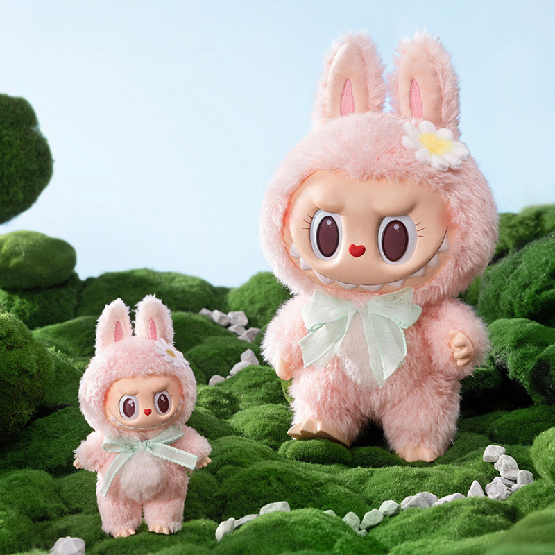 ***Pre-order shipping in 3-5 days*** Labubu Mokoko Close to Sweet Vinyl Plush Doll Pendant - Blind Box Mall