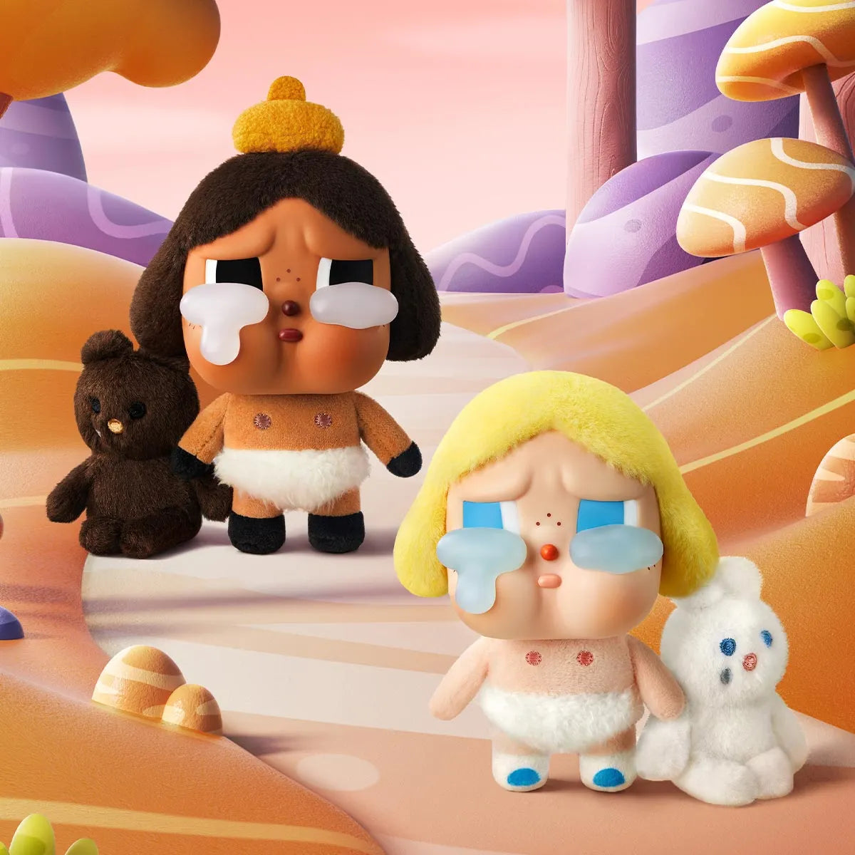 CRYBABY Crying Again Series-Vinyl Face Plush Blind Box - Blind Box Mall