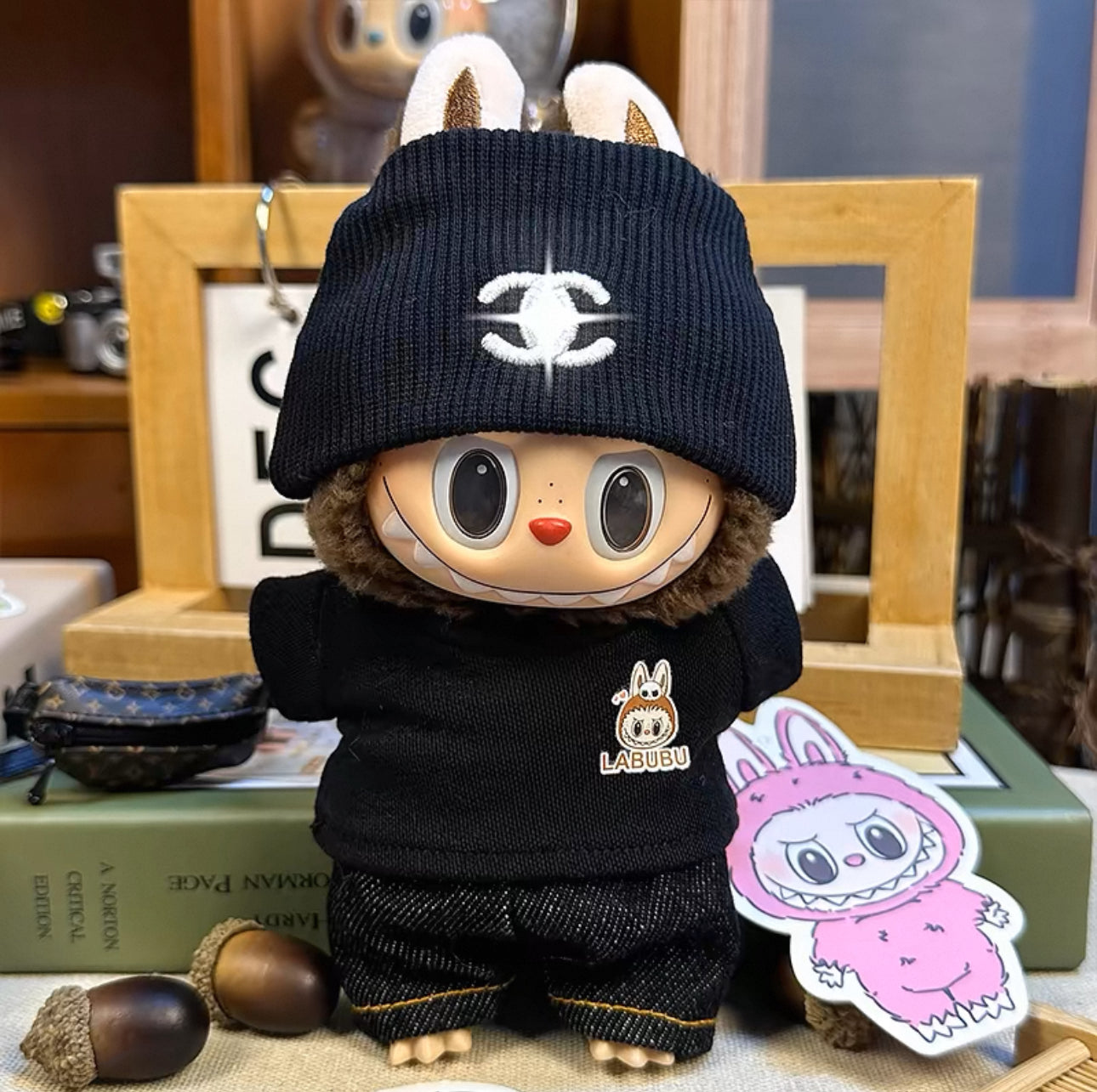 Labubu Clothes for Have a Seat Vinyl Plush/Tasty Macaron Vinyl Plush - Blind Box Mall