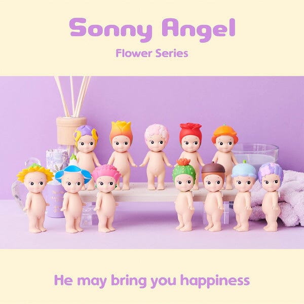Sonny Angel Collectable Mini Cherub Figurines Flower Series | Ships Assorted (1PC) - Blind Box Mall