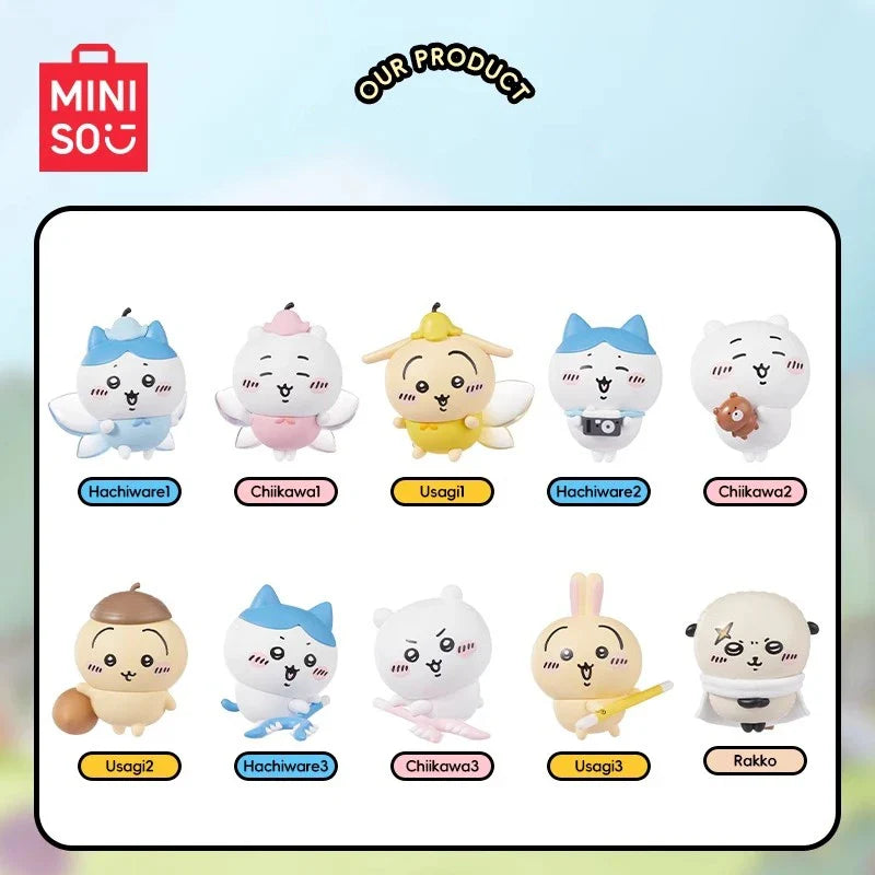 MINISO Chiikawa Series Happy Partner Blind Box - Blind Box Mall