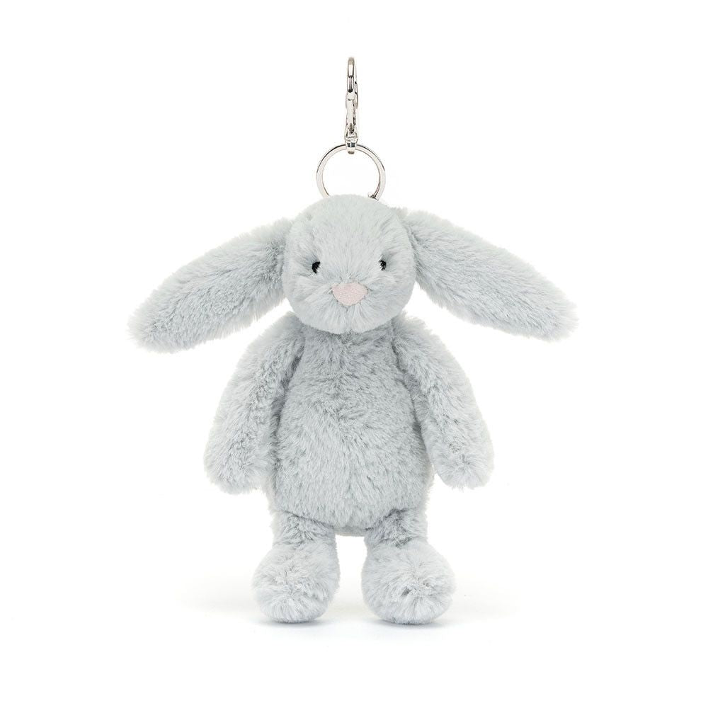 Jellycat Bashful Silver (Grey) Bunny Bag Charm - Blind Box Mall