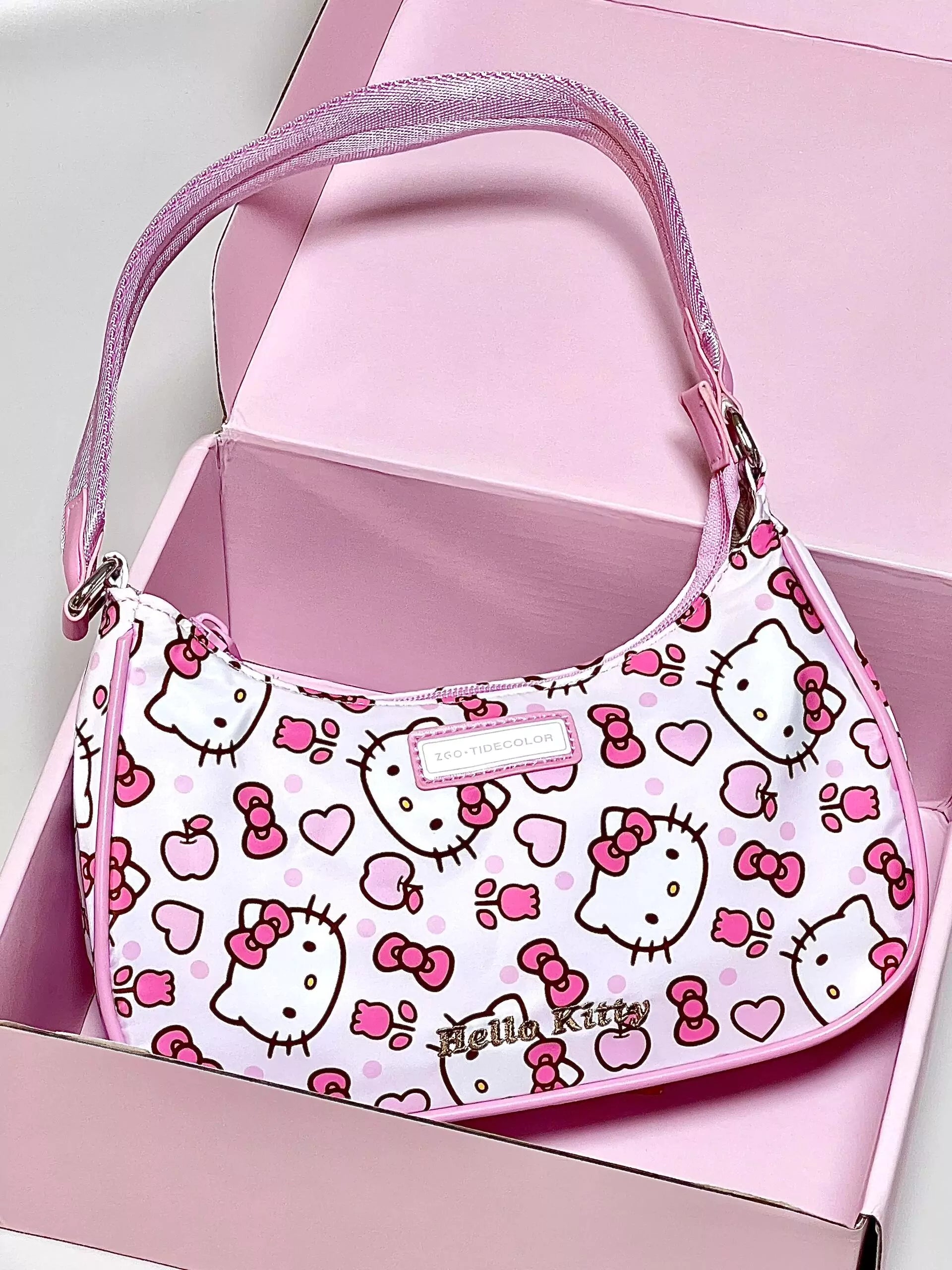 Sanrio Y2K Nylon Shoulder Bag With Gift Box - Blind Box Mall