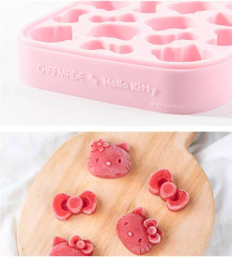 Hello Kitty Press & Pop Silicone Ice Tray - Blind Box Mall