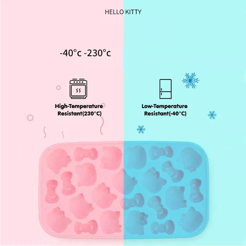 Hello Kitty Press & Pop Silicone Ice Tray - Blind Box Mall