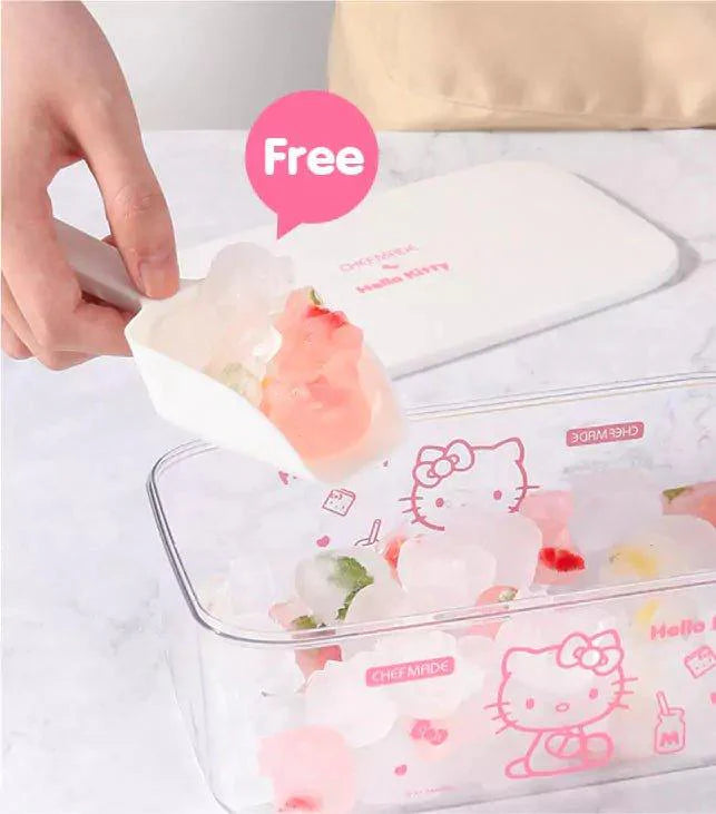 Hello Kitty Press & Pop Silicone Ice Tray - Blind Box Mall