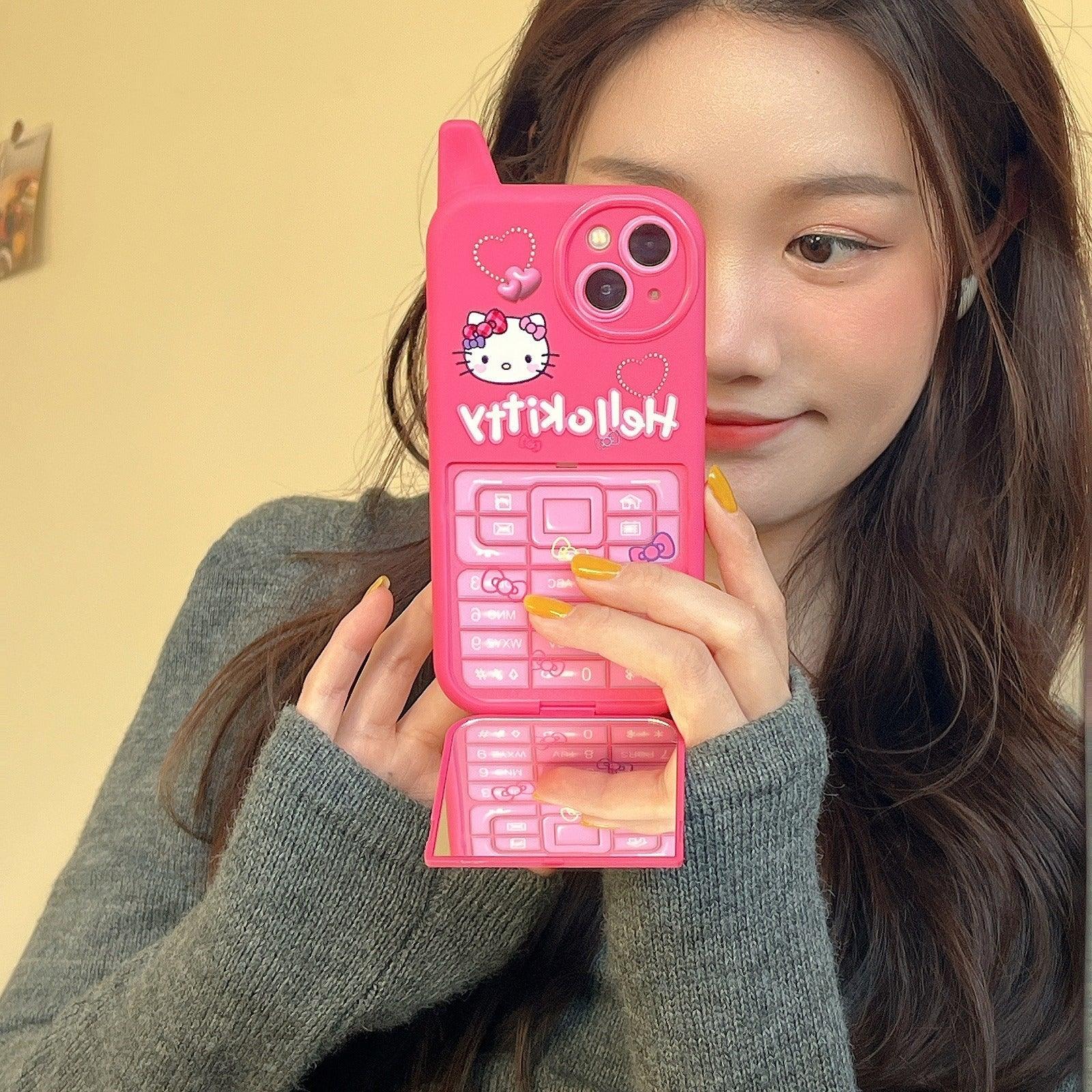 HelloKitty Flipping Mirror Phone Case