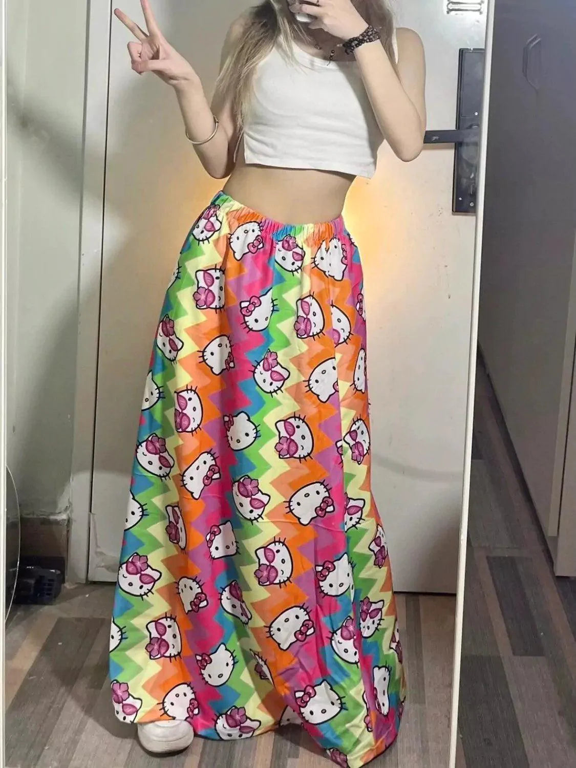 Hello Kitty ZigZag Rainbow Dress - Blind Box Mall