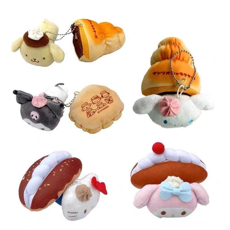 Sanrio Croissant Plush Keychain - Blind Box Mall