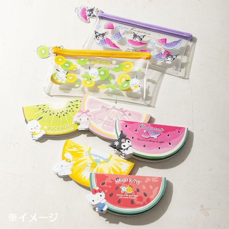 Sanrio Fruit Clear Storage Pencil Case