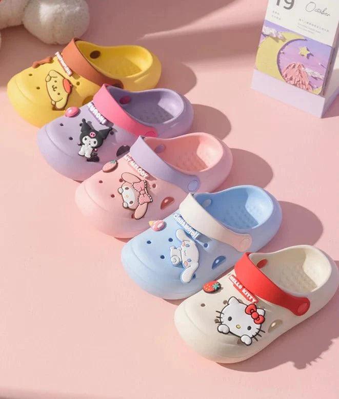 Sanrio Clogs Shoes Sandal Casual Summer for Kids - Blind Box Mall