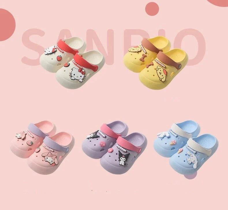 Sanrio Clogs Shoes Sandal Casual Summer for Kids - Blind Box Mall