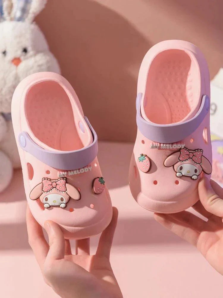 Sanrio Clogs Shoes Sandal Casual Summer for Kids - Blind Box Mall