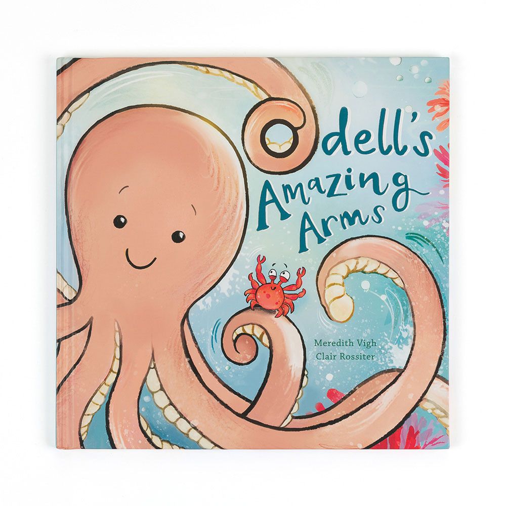 Jellycat Odell's Amazing Arms Book HC - Blind Box Mall